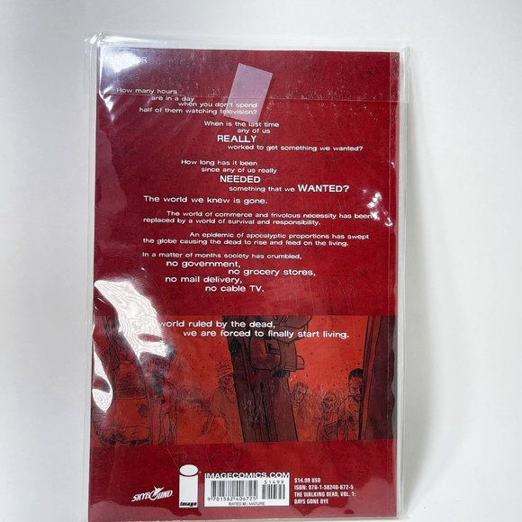 The Walking Dead Volume 1 Days Gone Bye -Robert Kirkman- Graphic Novel - Picture 6 of 6